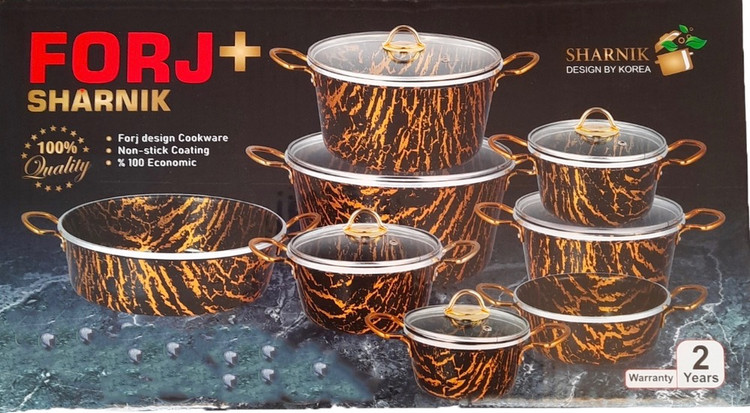 قابلمه 14پارچه ماربل