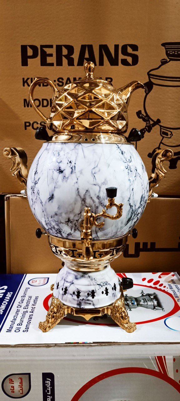 سماور طرح سنگی پرنس ۶لیتری