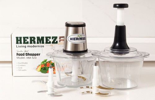 خردکن دوکاسه هرمز مدل HM123