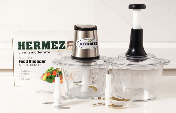 خردکن دوکاسه هرمز مدل HM123